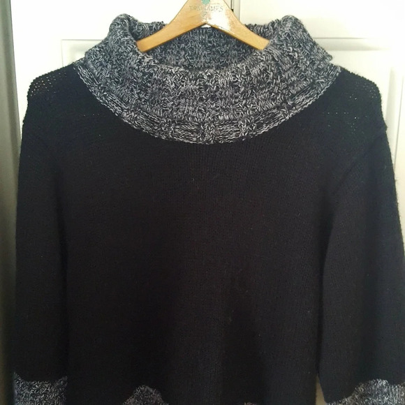 Rochelle California Cowl Neck Wool Blend Sweater - Picture 4 of 7